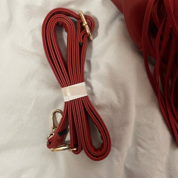 NWT MFK Womens L Satchel Bag Purse Western Fringe Concealed Carry Shoulder Strap - Picture 10 of 16